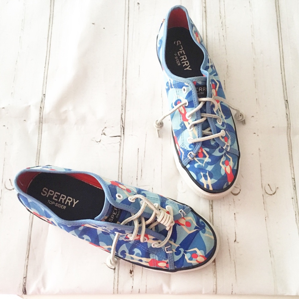 Sperry Top Sider Tennis Shoes Size 7.5